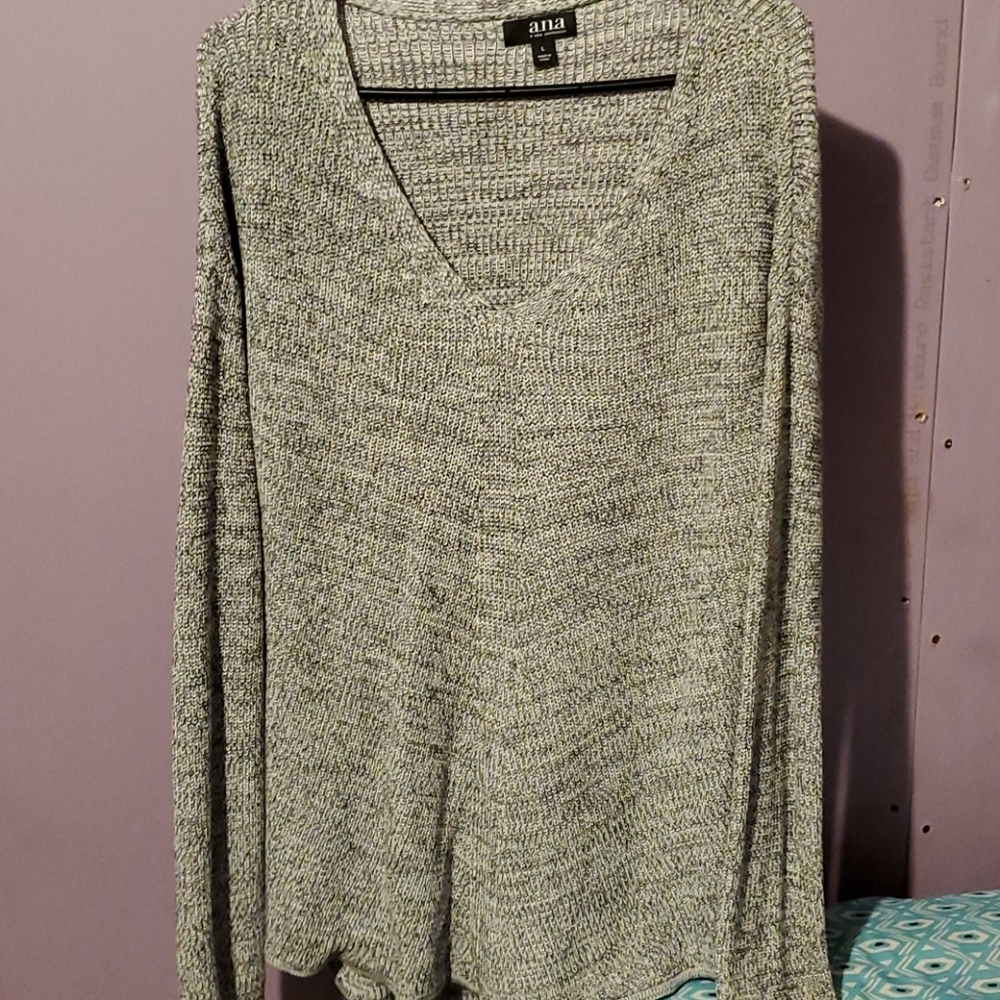 V-neck sweater